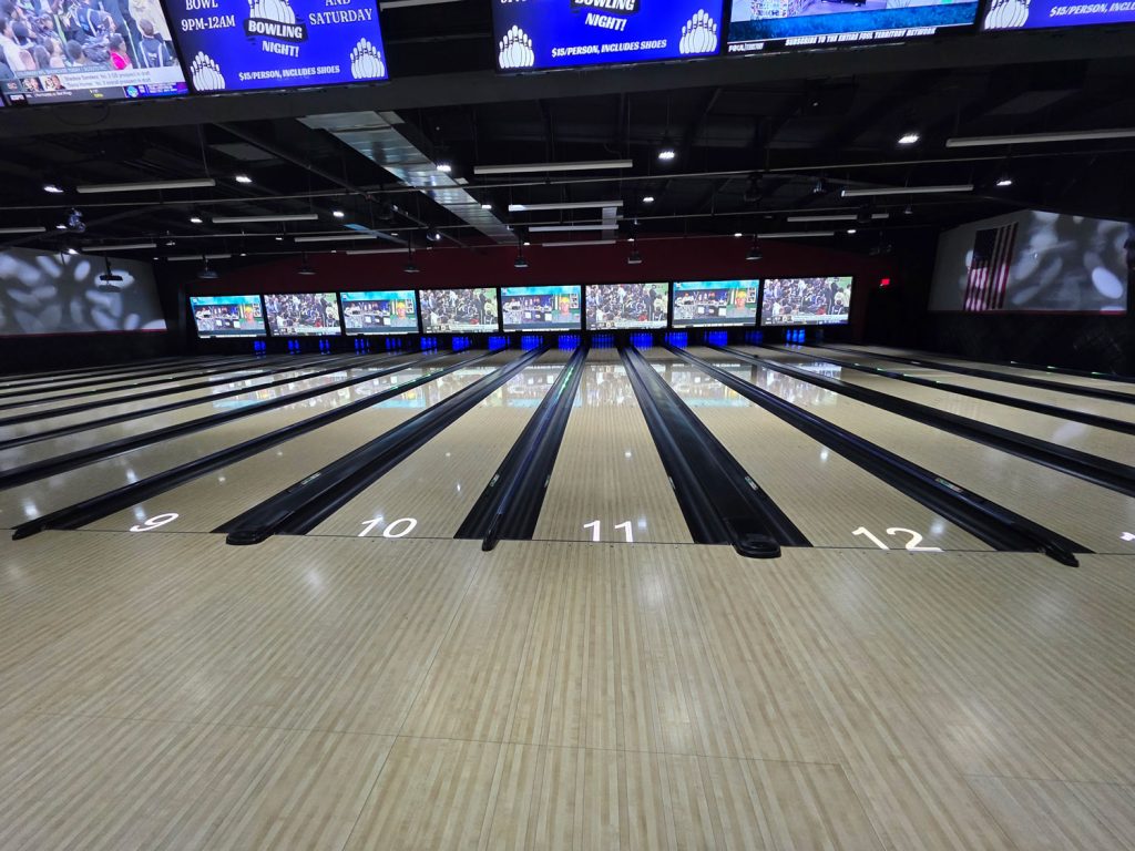 bowling lanes